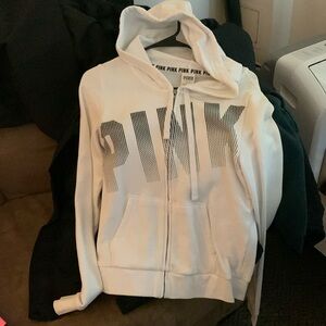 Victoria’s Secret pink zip up hoodie